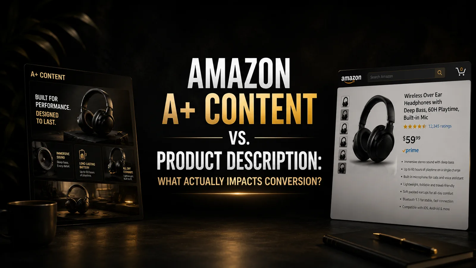 Amazon A+ Content vs. Product Description: What Actually Impacts Conversion?